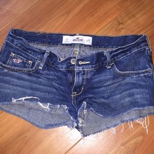 Hollister jean shorts